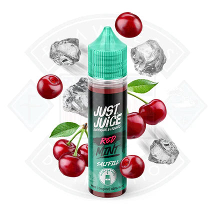 Just Juice Bar - Red Mint 40ml 0mg Shortfill E-Liquid