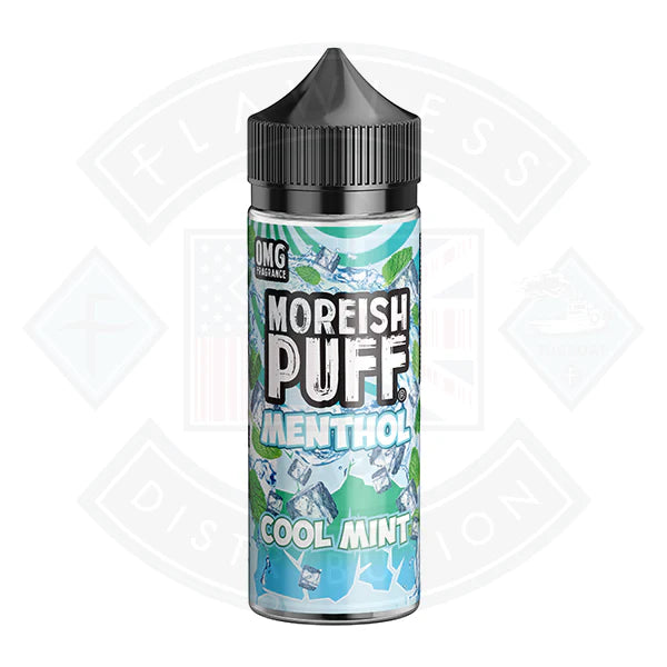 Moreish Puff - Menthol - Cool Mint 0mg 100ml Shortfill