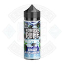 Moreish Puff - Menthol - Blackcurrant 0mg 100ml Shortfill