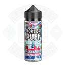 Moreish Puff - Menthol - Blueberries & Raspberries 0mg 100ml Shortfill