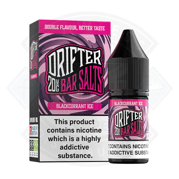Drifter Bar Salts - Blackcurrant Ice Nic Salt 10ml