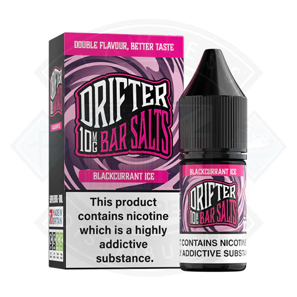 Drifter Bar Salts - Blackcurrant Ice Nic Salt 10ml