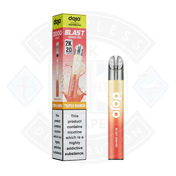 Vaporesso Dojo Blast 2000 GO Transparent Prefilled Vape Kit