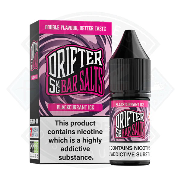 Drifter Bar Salts - Blackcurrant Ice Nic Salt 10ml