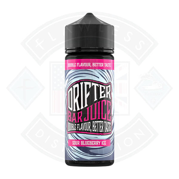 Drifter Bar Juice - Sour Blueberry Ice 0mg 100ml Shortfill