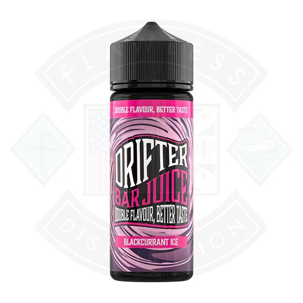 Drifter Bar Juice - Blackcurrant Ice 0mg 100ml Shortfill