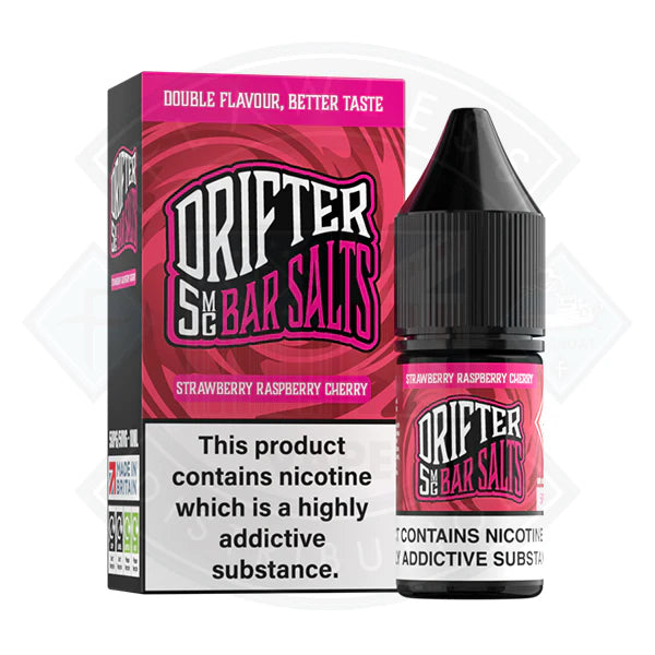 Drifter Bar Salts - Strawberry Raspberry Cherry Nic Salt 10ml