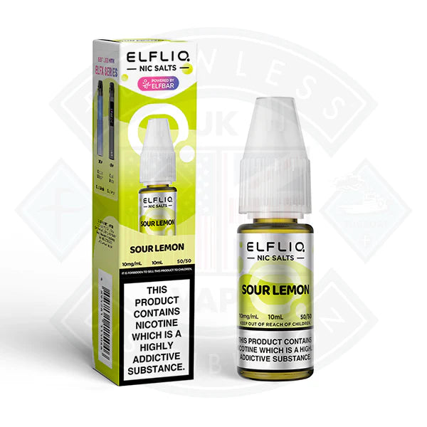 Elf Bar ELFLIQ Sour Lemon Nic Salt 10ml
