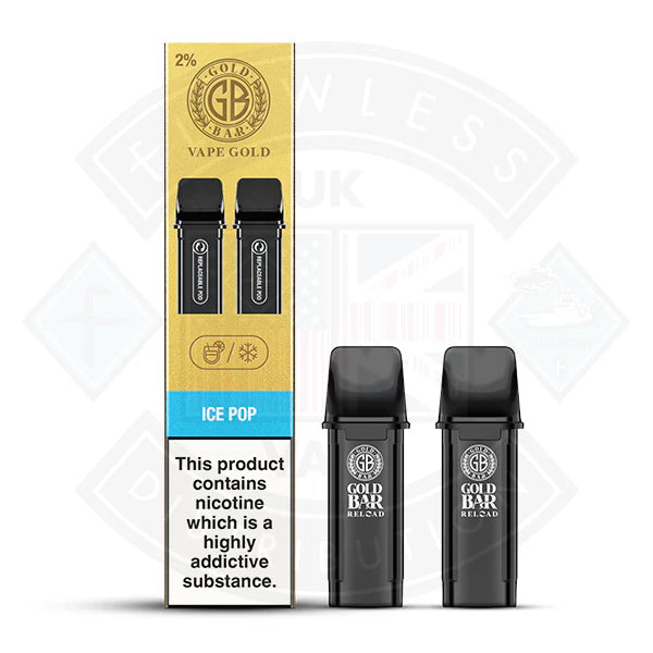 Gold Bar Reload Prefilled Pods