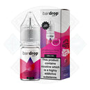 Bar Drop Salts Strawberry Cherry Raspberry Ice 10ml