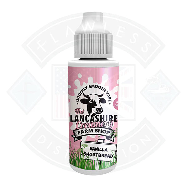 The Lancashire Creamery - Vanilla Shortbread 100ml Shortfill