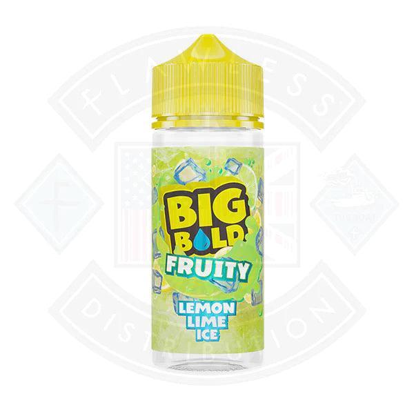 Big Bold Fruity - Lemon Lime Ice 100ml E-liquid - Flawless Vape Shop
