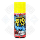 Big Bold Menthol - Cherry and Blackcurrant 0mg 100ml Shortfill - Flawless Vape Shop