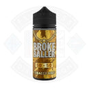 Broke Baller Tobacco Gold 0mg 80ml Shortfill E-Liquid - Flawless Vape Shop