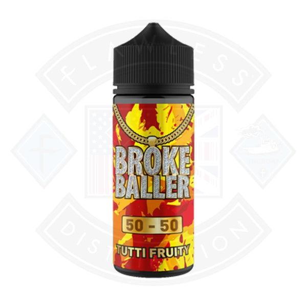 Broke Baller Tutti Fruity 0mg 80ml Shortfill E-Liquid - Flawless Vape Shop