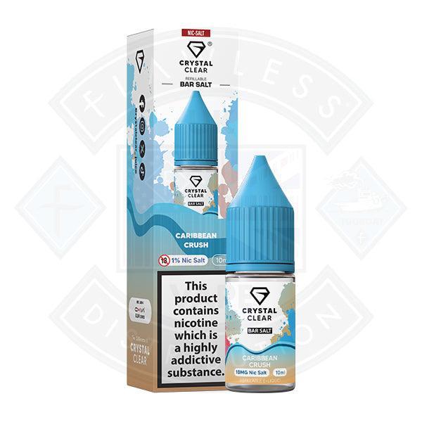 Crystal Clear Bar Nic Salts 10ml - Caribbean Crush - Flawless Vape Shop