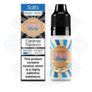 Dinner Lady Caramel Tobacco Nic Salt 10ml 10mg E-liquid - Flawless Vape Shop