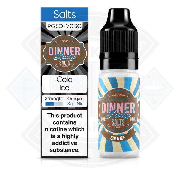 Dinner Lady- Cola Ice Salt Nic 10ml 10mg E-liquid - Flawless Vape Shop