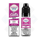 Dinner Lady Fruits - Grape Nic Salt 10ml - Flawless Vape Shop
