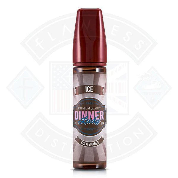 Dinner Lady Ice - Shake N' Vape Cola Shades 50ml Shortfill - Flawless Vape Shop