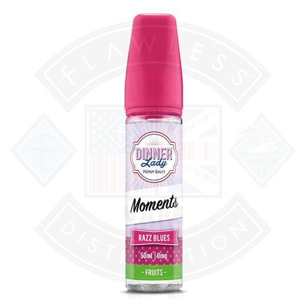 Dinner Lady Moments - Razz Blues 50ml Shortfill - Flawless Vape Shop