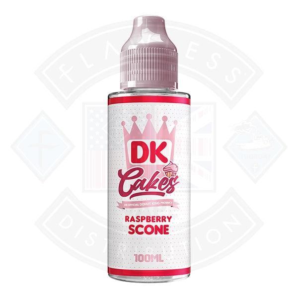 Donut King Cake - Raspberry Scone 0mg 100ml Shortfill - Flawless Vape Shop