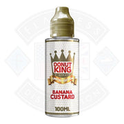 Donut King Limited Edition - Banana Custard 0mg 100ml Shortfill - Flawless Vape Shop