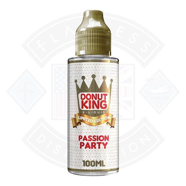 Donut King Limited Edition - Passion Party 0mg 100ml Shortfill - Flawless Vape Shop