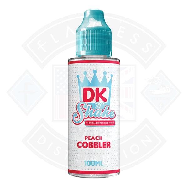 Donut King Shakes - Peach Cobbler 0mg 100ml Shortfill - Flawless Vape Shop