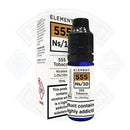 Element Eliquid 555 Tobacco Nic Salt 10ml - Flawless Vape Shop