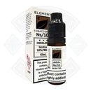 Element Eliquid Chocolate Tobacco Nic Salt 10ml - Flawless Vape Shop