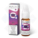 Elf Bar ELFLIQ Blueberry Sour Raspberry Nic Salt 10ml - Flawless Vape Shop