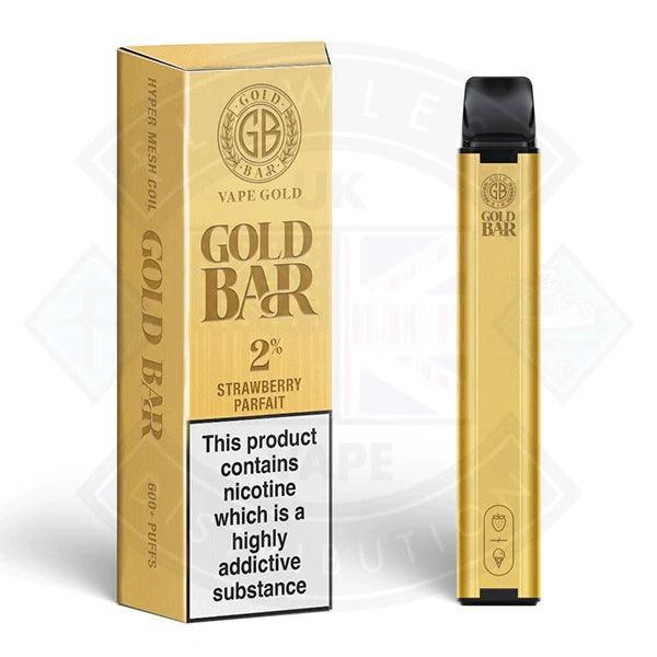Gold Bar 600 Disposable Vape - Flawless Vape Shop