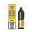 Gold Bar Lemon Ice Nic Salt 10ml - Flawless Vape Shop