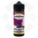 Heaven Haze Icy Grape Blackcurrant Ice Cream 0mg 100ml Shortfill - Flawless Vape Shop
