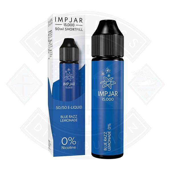 IMP JAR Blue Razz Lemonade 50ml 0mg Shortfill E-Liquid - Flawless Vape Shop