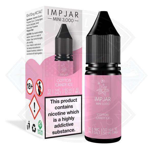 IMP JAR Cotton Candy ICE Nic Salt 10ml E-Liquid - Flawless Vape Shop