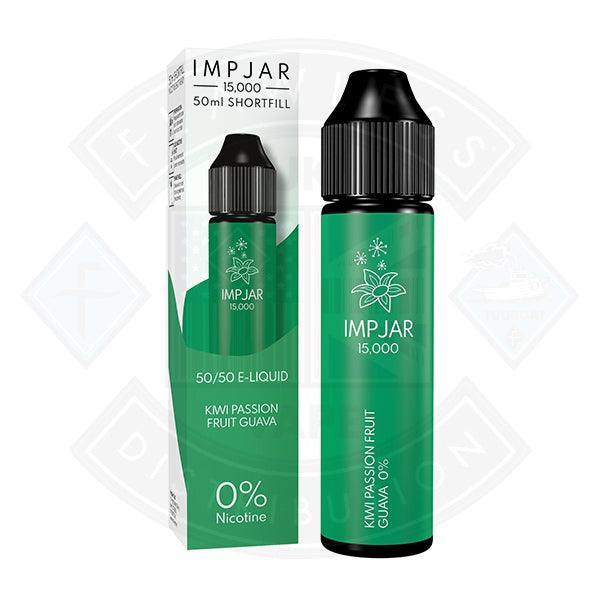 IMP JAR Kiwi Passionfruit Guava 50ml 0mg Shortfill E-Liquid - Flawless Vape Shop