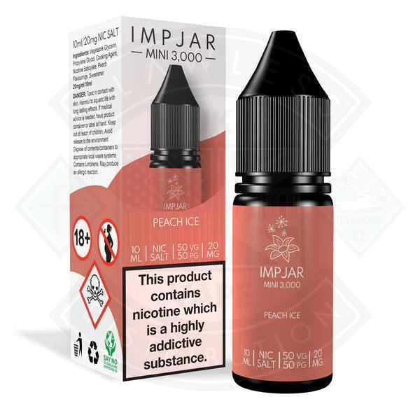 IMP JAR Peach Ice Nic Salt 10ml E-Liquid - Flawless Vape Shop