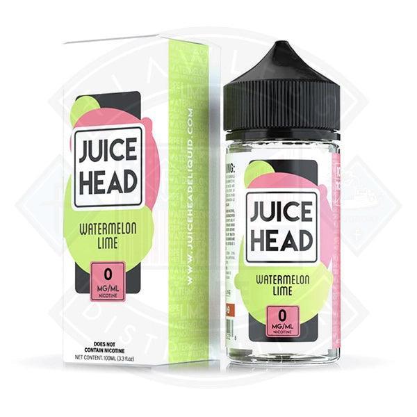 Juice Head Shake and Vape Watermelon Lime 0mg 100ml Shortfill - Flawless Vape Shop