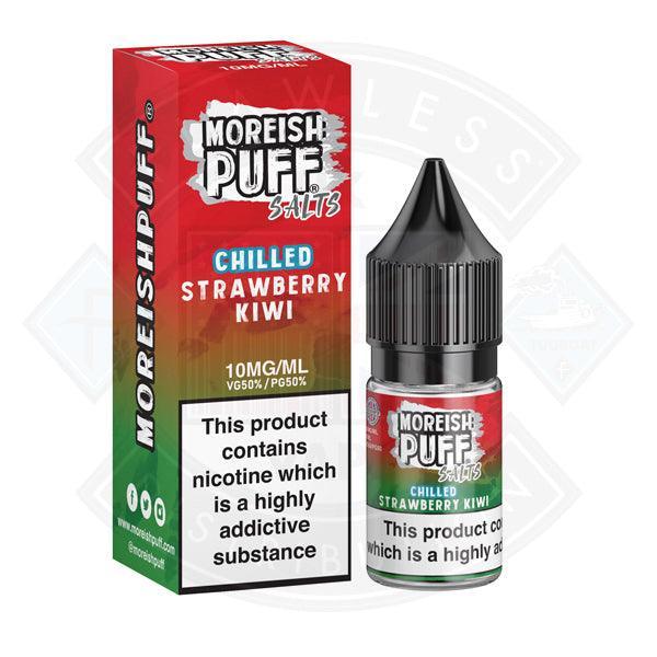 Moreish Puff Nic Salt Chilled Strawberry Kiwi 10ml - Flawless Vape Shop