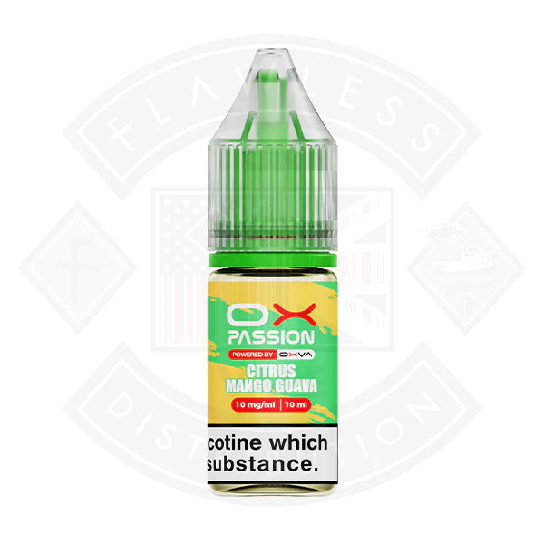 OX Passion by Oxva Citrus Mango Guava Nic Salt 10ml