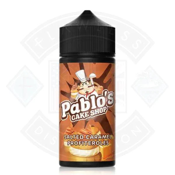 Pablo's Cake Shop - Salted Caramel Profiteroles 100ml Shortfill - Flawless Vape Shop