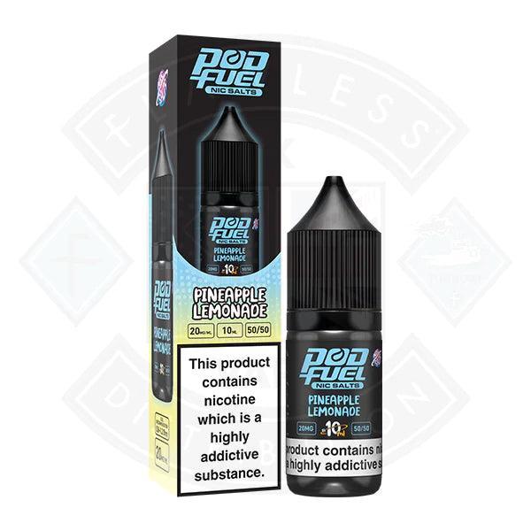 Pod Fuel - Pineapple Lemonade Nic Salt 10ml - Flawless Vape Shop