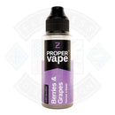 Proper Vape by Zeus Juice Berries and Grape 0mg 100ml Shortfill - Flawless Vape Shop