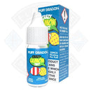 Puff Dragon Crazy Lemon Tart E liquid 10ml - Flawless Vape Shop
