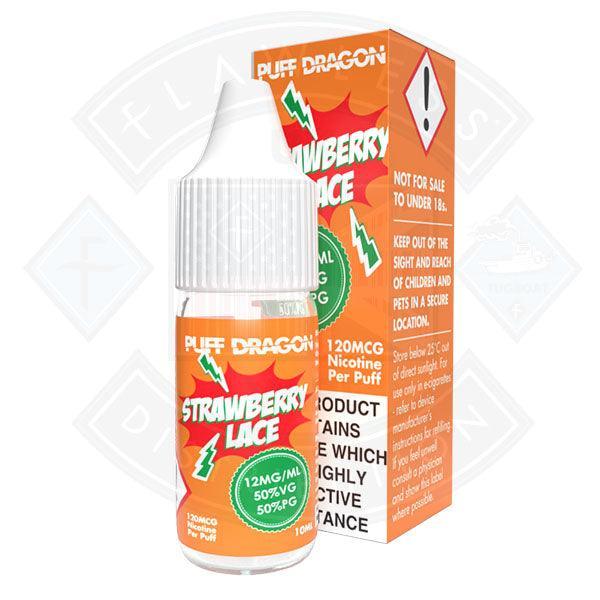 Puff Dragon Strawberry Lace E liquid 10ml - Flawless Vape Shop