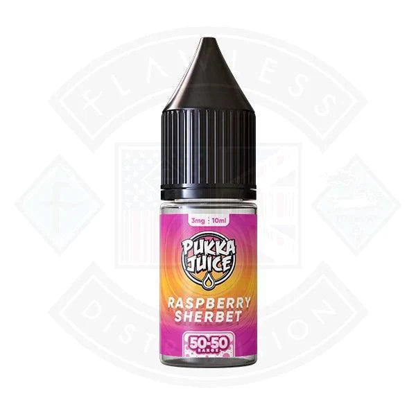 Pukka Juice 50/50 Raspberry Sherbet 10ml - Flawless Vape Shop