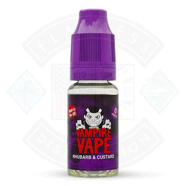Rhubarb Custard by Vampire Vape 10ml - Flawless Vape Shop
