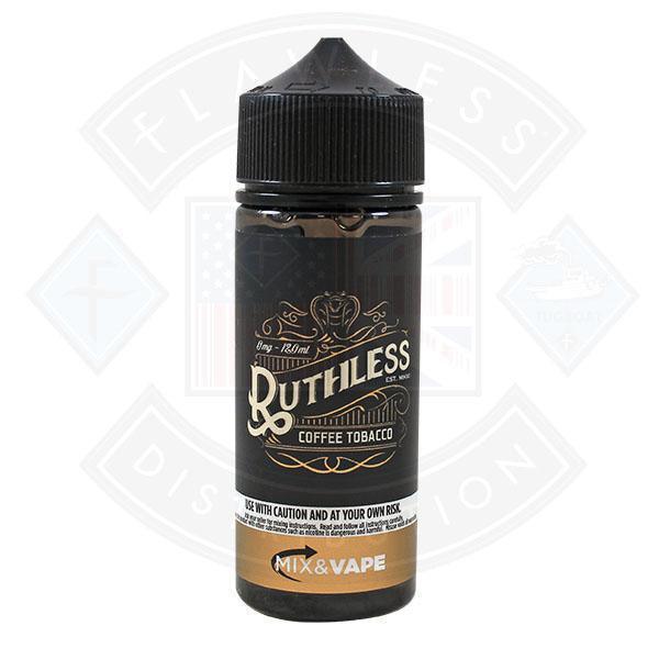 Ruthless Tobacco - Coffee Tobacco 0mg 100ml Shortfill - Flawless Vape Shop